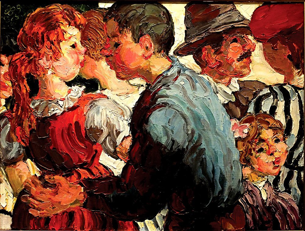 Сценка (Ухаживание), Владимир Яшке, 1995 г