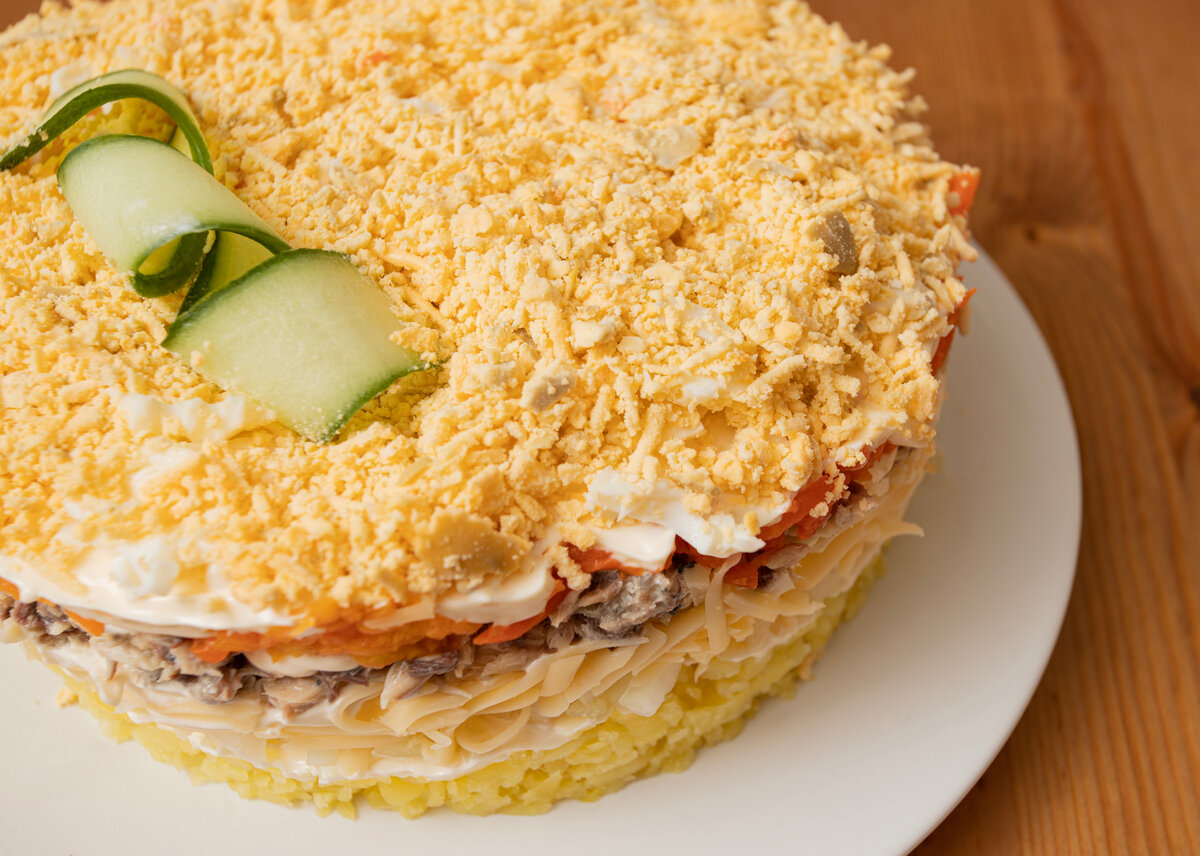 салат "мимоза"