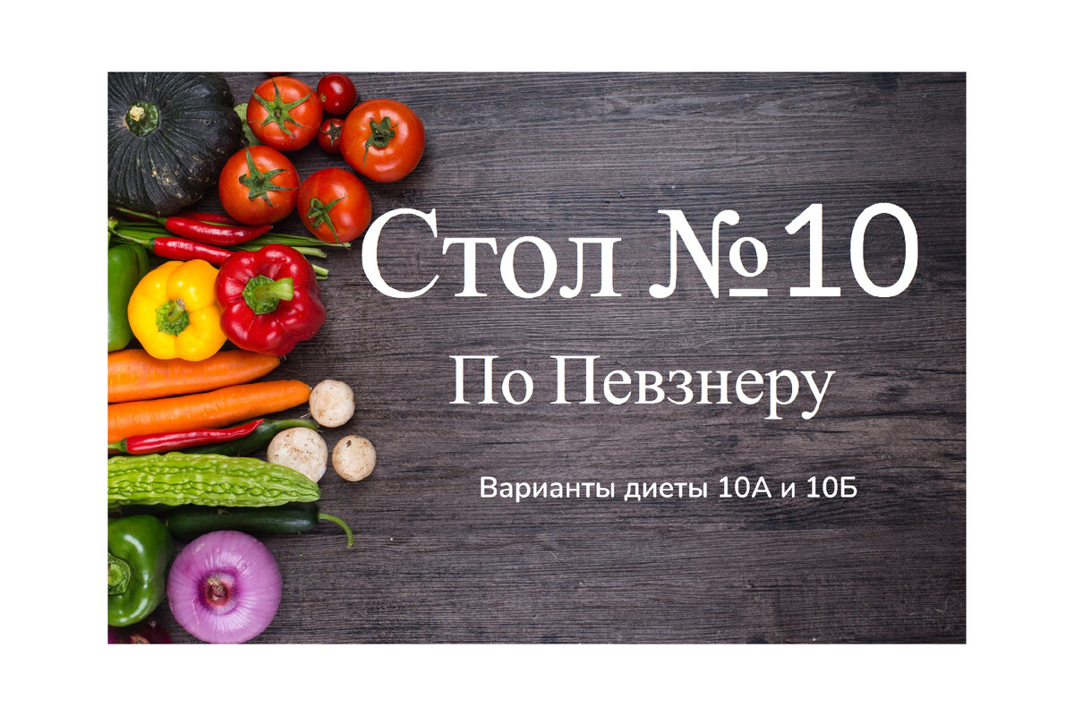 Диета стола №10 – варианты 10А и 10Б: что можно есть и что ограничивается,  особенности составления рациона | О здоровье: с медицинского на русский |  Дзен