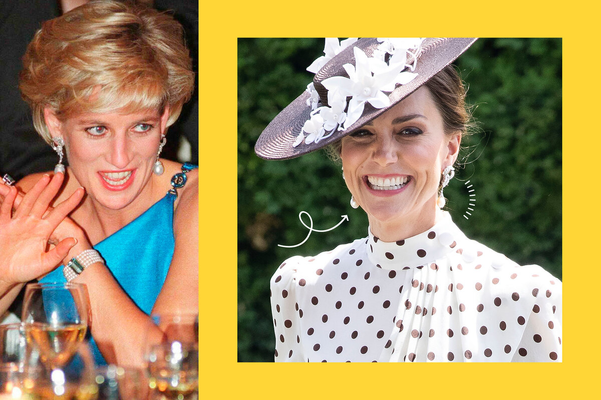     Случаи, когда принцесса Диана и Кейт Миддлтон носили одно и то же украшение: кому идет больше?