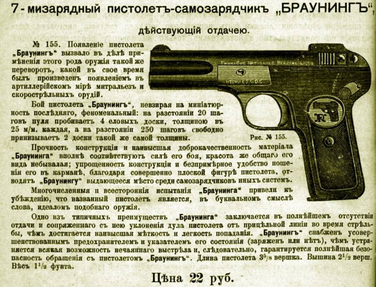 Browning 1900 - ХХ век начинается | girlguns | Дзен