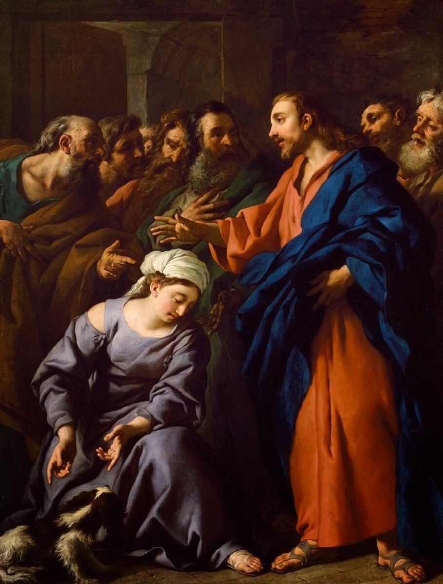 Христос и хананеянка, Жан Франсуа де Трой, 1743