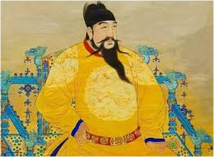Император Чжу Ди (朱棣 Zhū Dì, 1360 - 1424), третий император династии Мин, правивший под девизом «Юнлэ» ( 永乐 Yǒng lè - «Вечное счастье»).