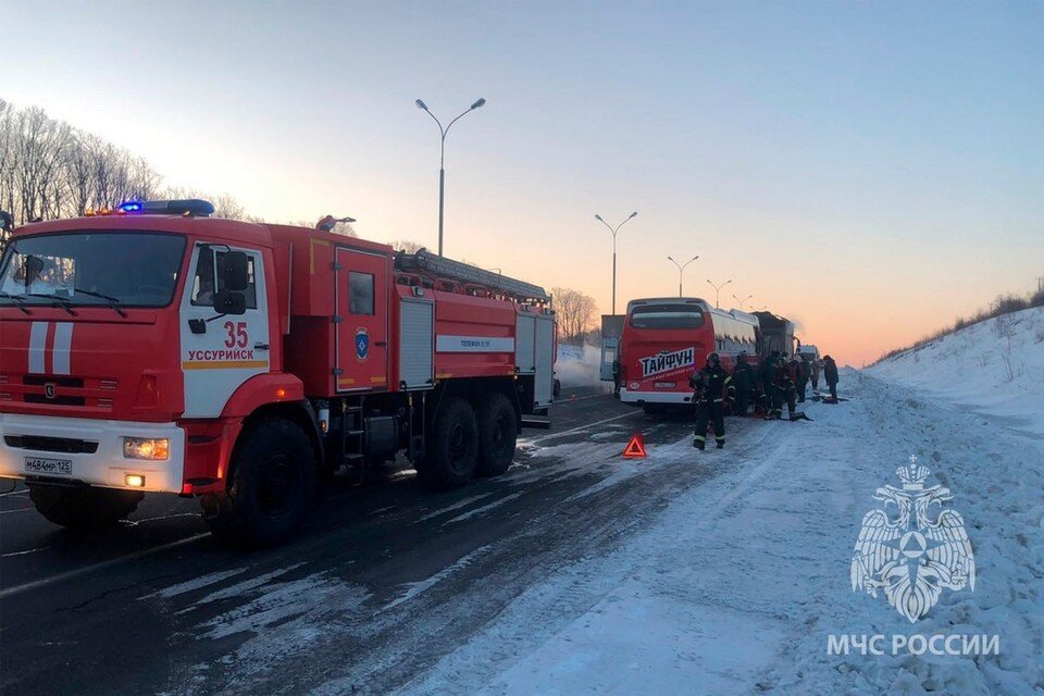     Случилась авария 27 января 2023 года.  ГУ МЧС России по Приморскому краю