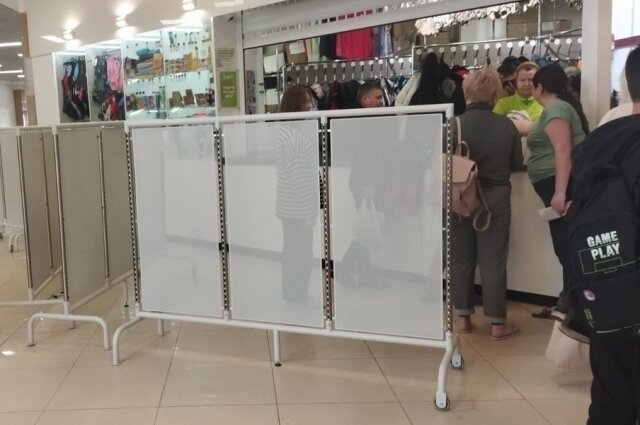    Арендатор намерен установить перегородку из плит Фото: Из личного архивa