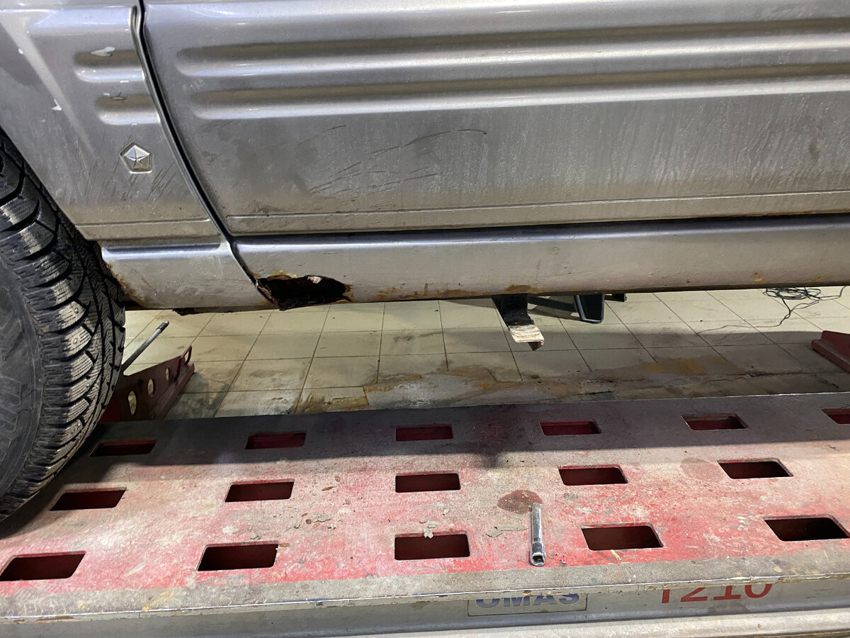 Коррозия порогов