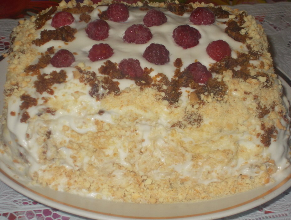    Медовик с тыквой