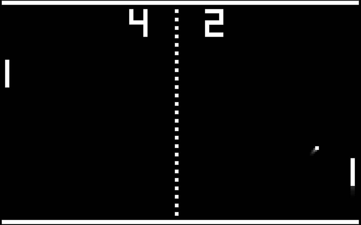 Pong - первая коммерчески успешная игра | Игры которые мы любили | Дзен