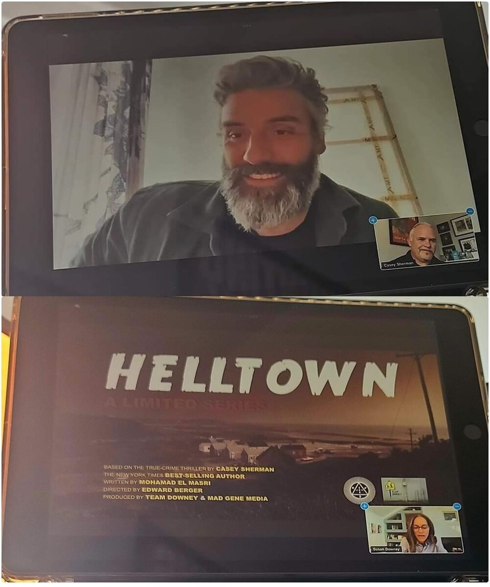 Фото из архива от 8 сентября 2022 года: Оскар Айзек ведёт переговоры. На сентябрь 2022 года он общался с Кейси Шерманом по поводу экранизации