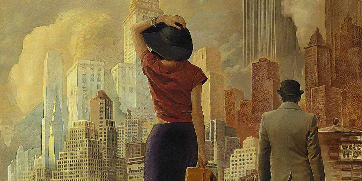 Иллюстрация к книге Эриха Мария Ремарка  «Тени в раю»