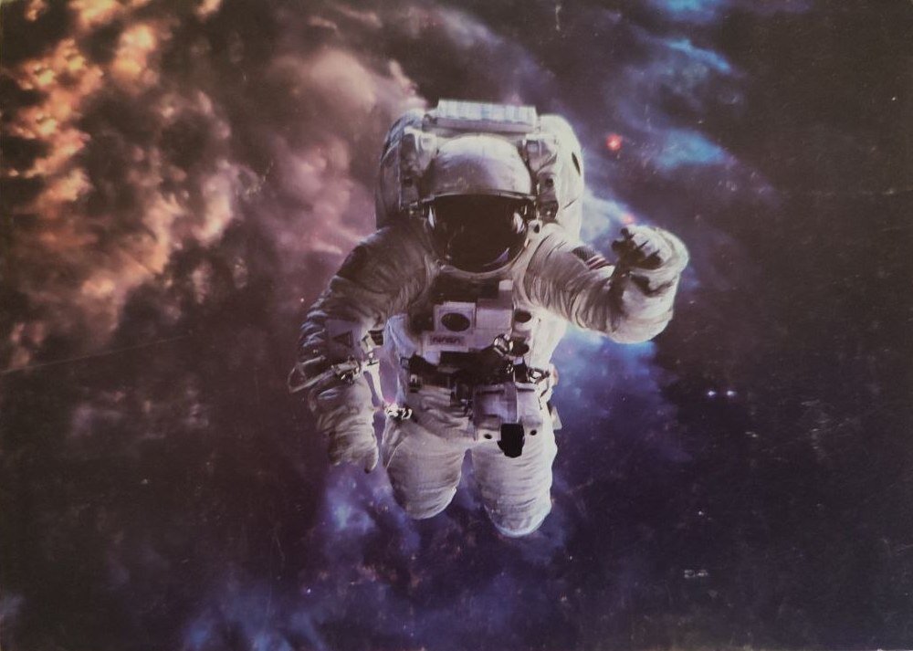 Фото автора. Открытка, полученная мной