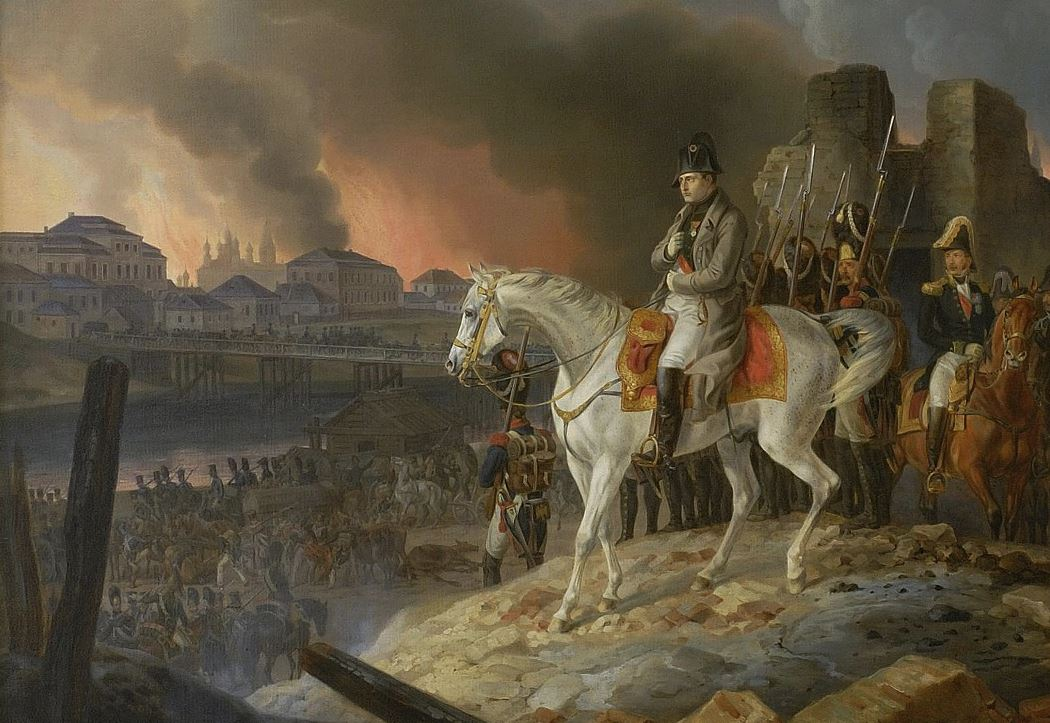 Наполеон Бонапарт в Москве. Наполеон Бонапарт в Москве 1812 картина.