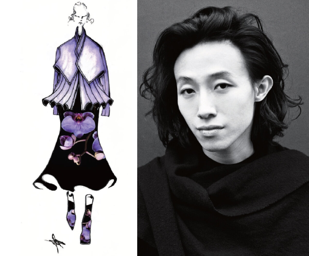 Романтичный вьюнош Роберт и его эскиз 