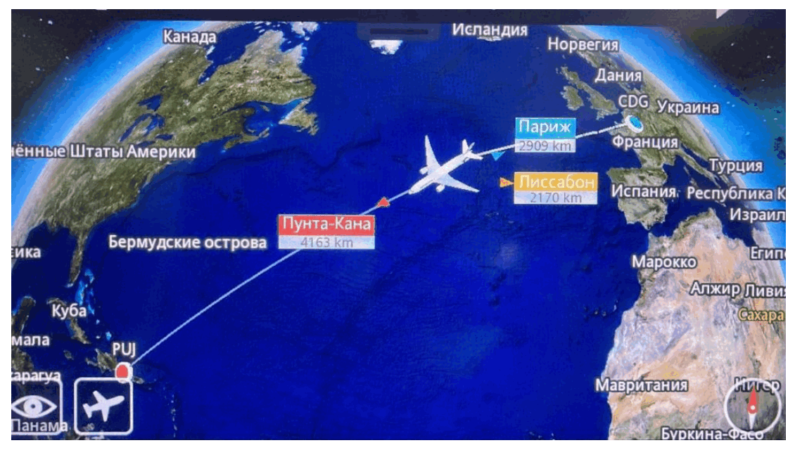 Сколько лететь в Доминикану из Москвы прямым и транзитным рейсом | flyoneru | Дзен