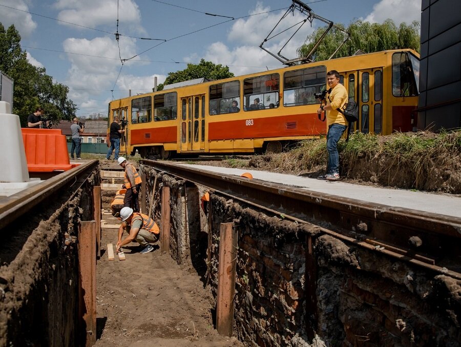 Фото трамваев в курске