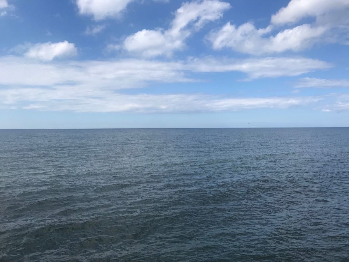 Вид с мола на море. Фото автора