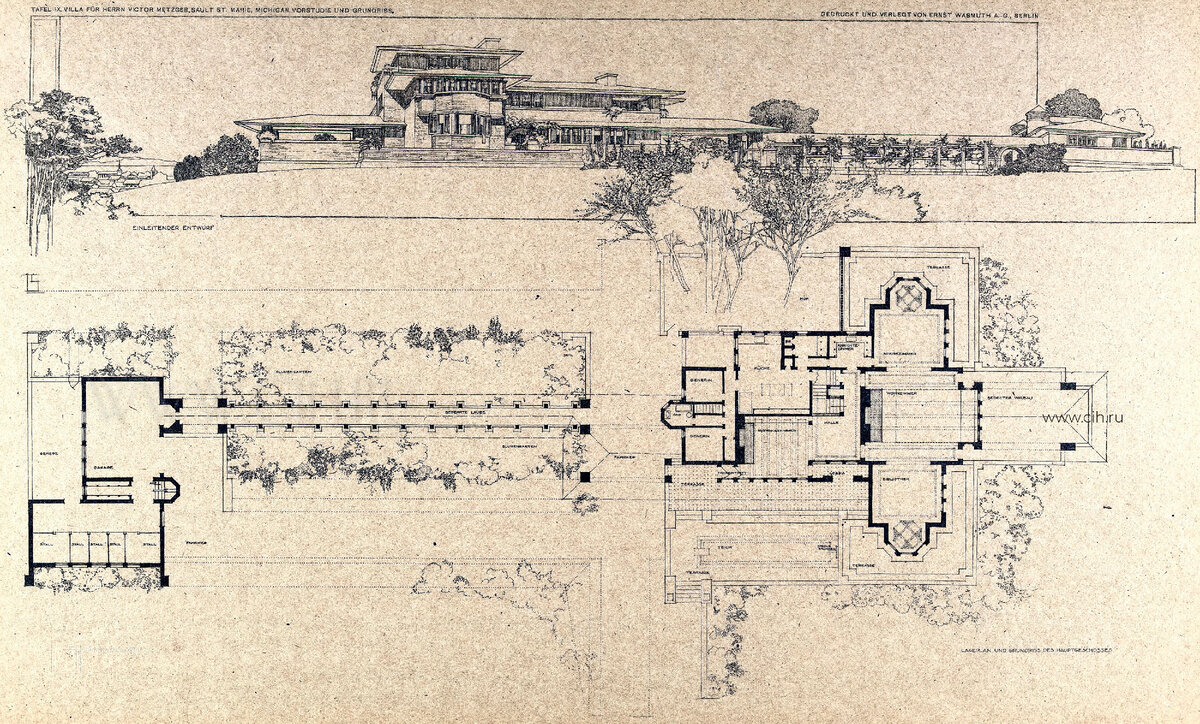 Дома в Оак-Парке, Иллинойс 