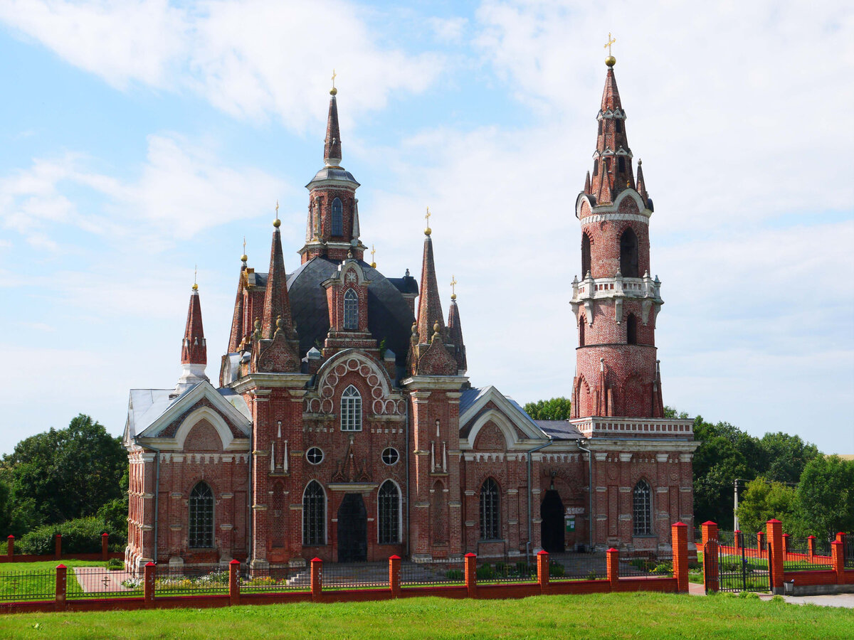 Церковь в вешаловке липецкой области фото