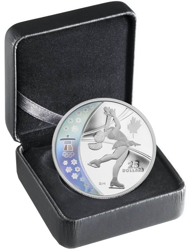 25 долларов 2008, Фигурное катание, Олимпийские игры в Ванкувере 2010 (Фото Яндекс.Картинки)