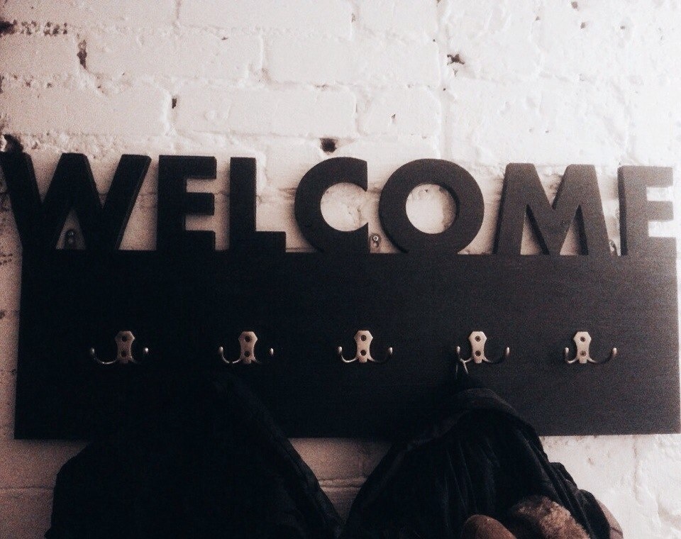 Вешалка "WELCOME"