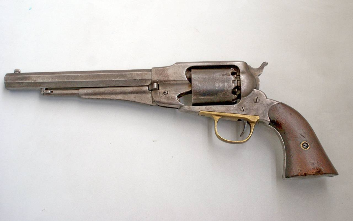 Конкурент Кольта: револьвер Remington M1858 | Мудрый Kka | Дзен