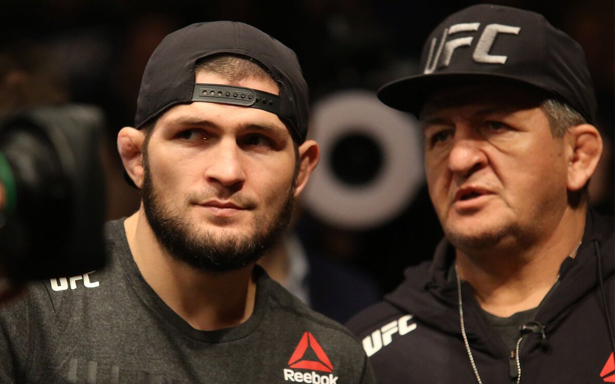 Хабиб Нурмагомедов и Абдулманап Нурмагомедов