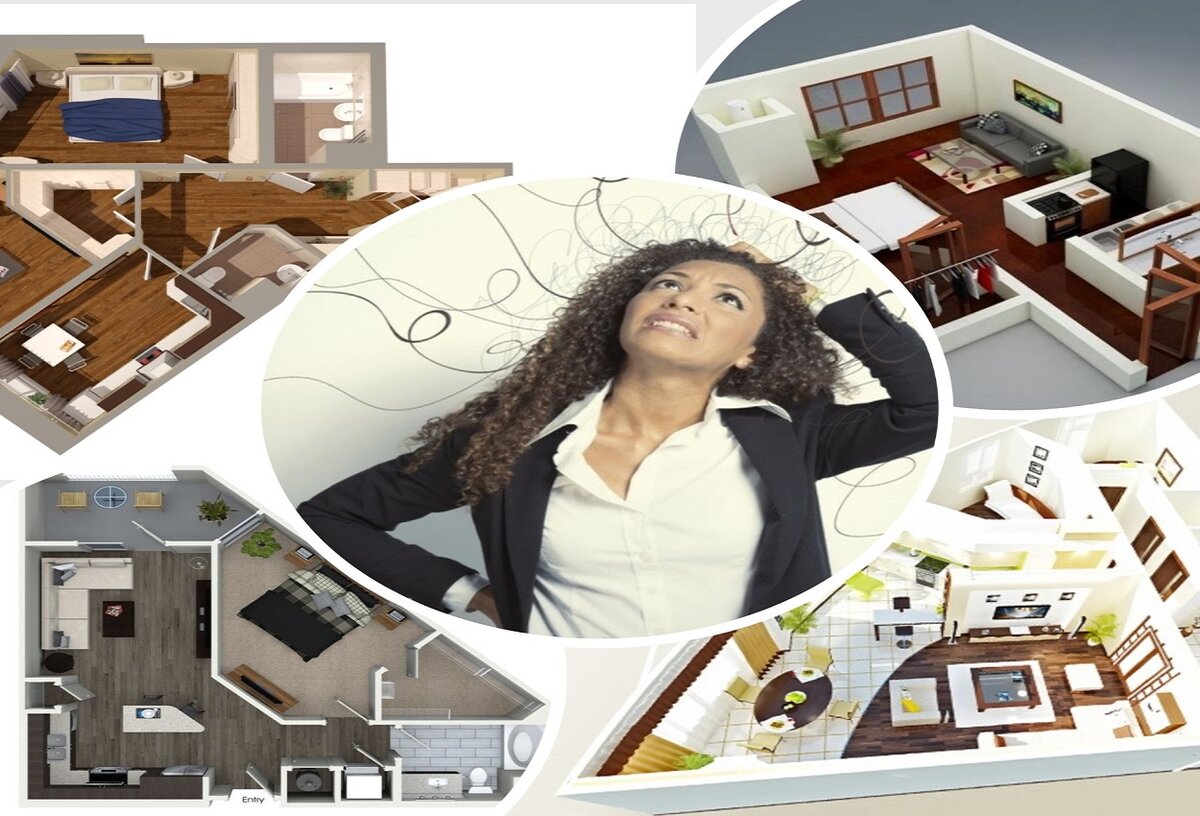 Планировок много. Как не ошибиться с выбором? Коллаж: МИР КВАРТИР