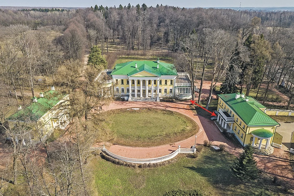 Горки ленинские музей заповедник карта либо схема