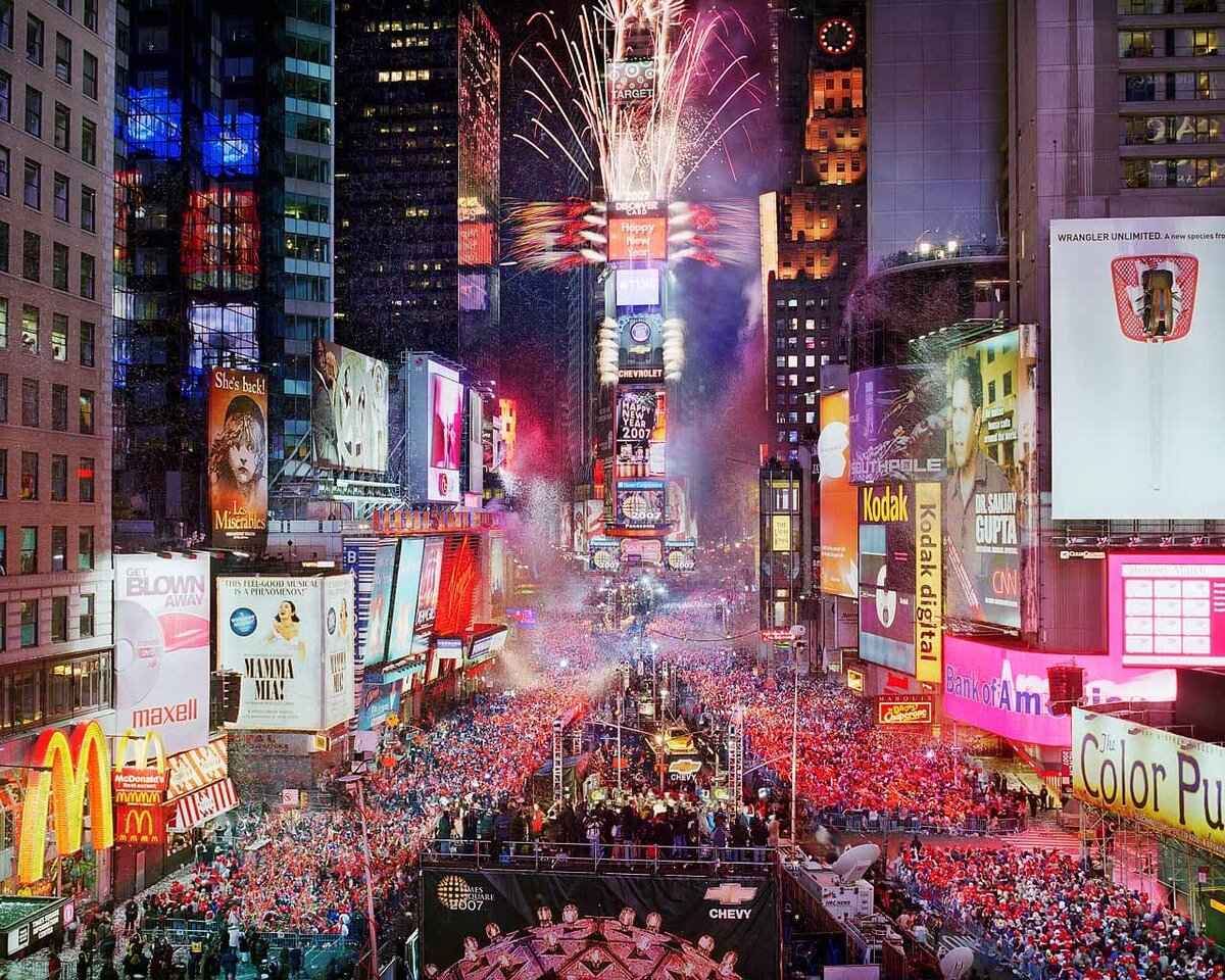 Новый год в нью йорке