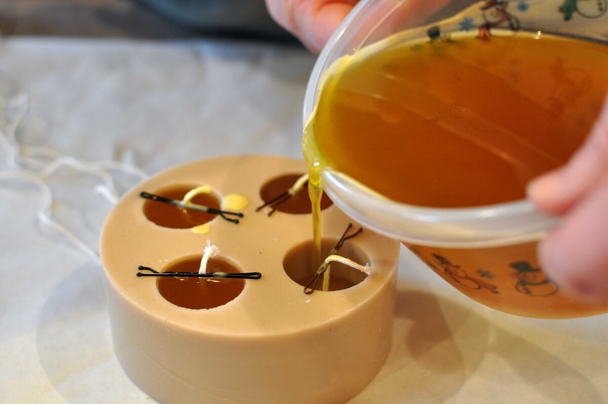 Силикон на основе олова для изготовления свечей