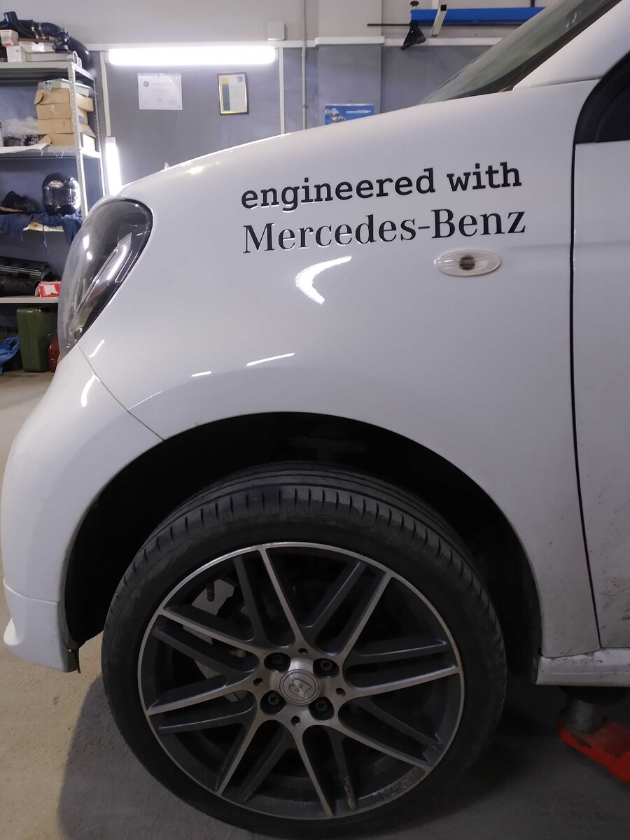 Диски Brabus на Smart Forfour