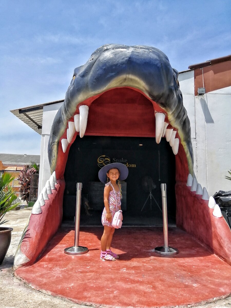 Пхукет. Таиланд. Змеиная  ферма 