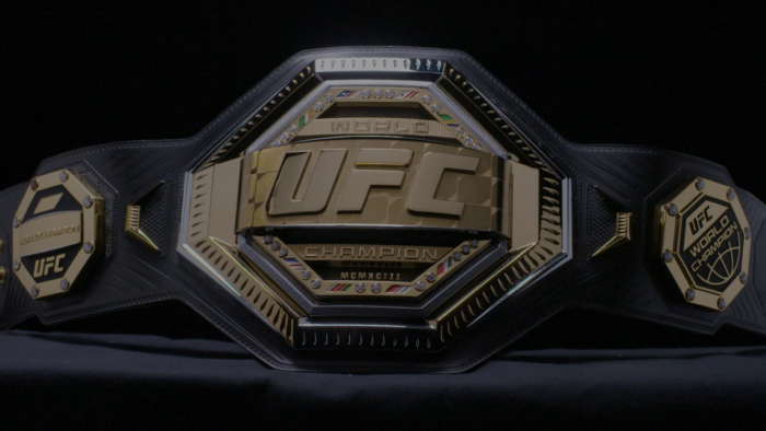 Новый пояс в UFC, представлен в конце 2019 года