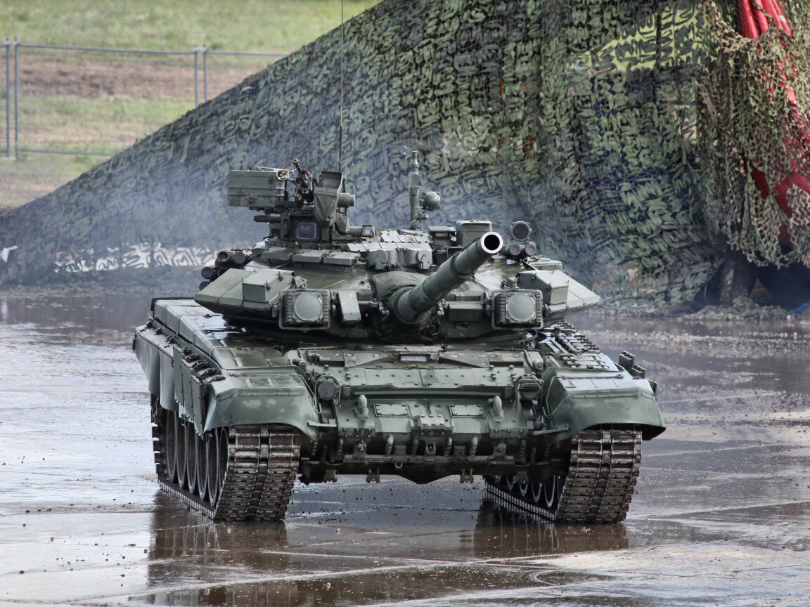 Танк Т90А / Источник фото: Яндекс.Картинки