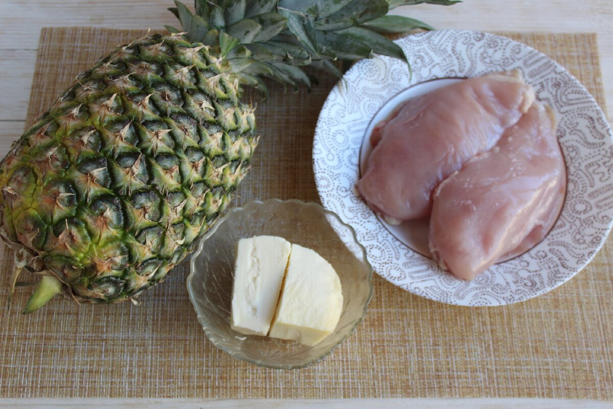 Основные ингредиенты этого блюда.