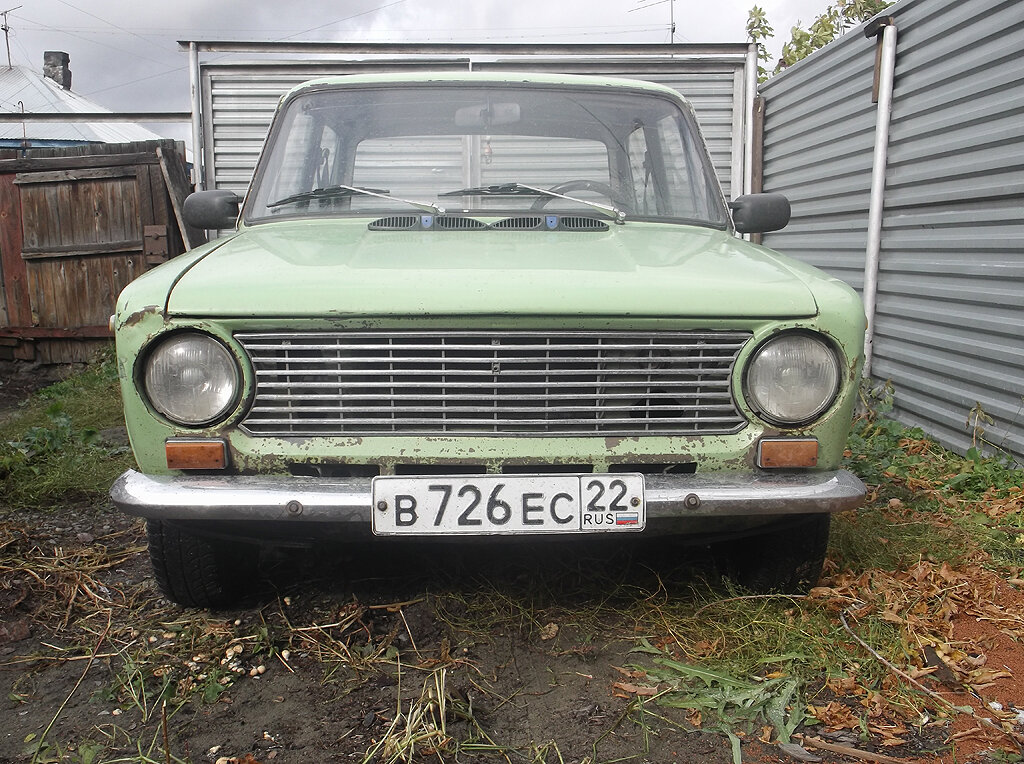 ВАЗ 2101, цвет "зеленая липа" 1973 г.в.