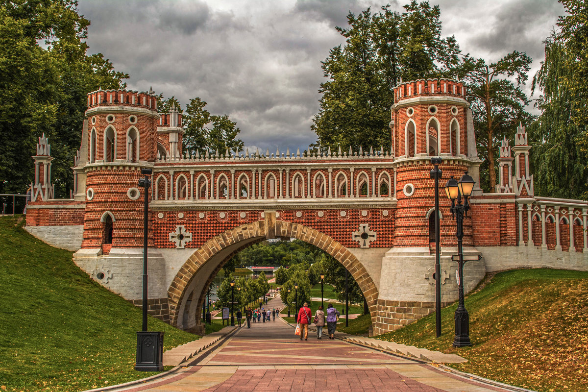 Мосты в царицыно фото и названия