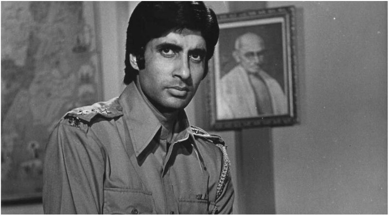 Амитабх Баччан в фильме "Затянувшаяся расплата / Zanjeer" (1973) - https://clck.ru/ShAuU