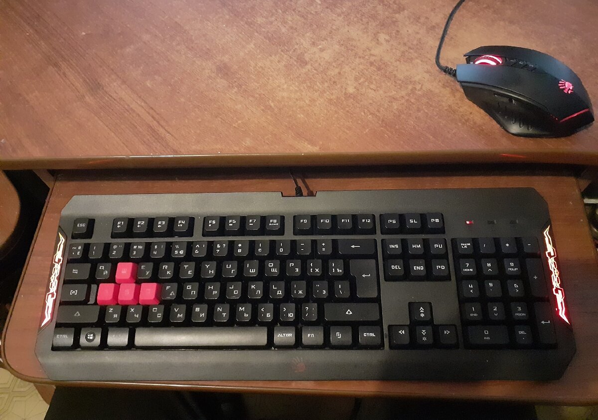 Отлично сочетается с другими девайсами серии bloody.