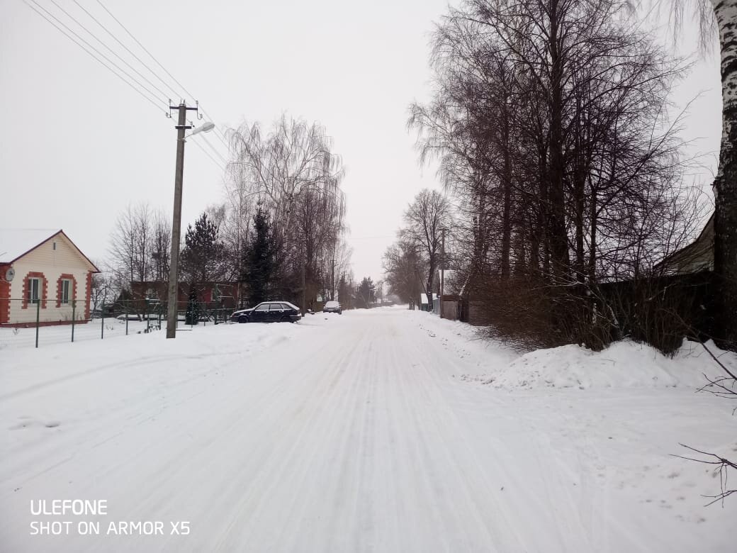 Главная улица в нашей деревне.