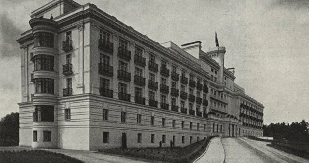 Фото Яндекс-коллекция 1931 год гостиница курорт Кемери.