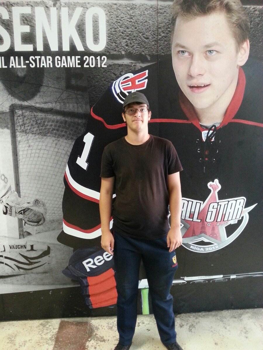 Виталий- болельщик ХК "Сибирь"