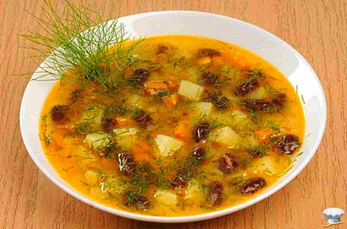 Суп из красной фасоли, пошаговый рецепт с фотографиями – Грузинская кухня: Супы. «Еда»