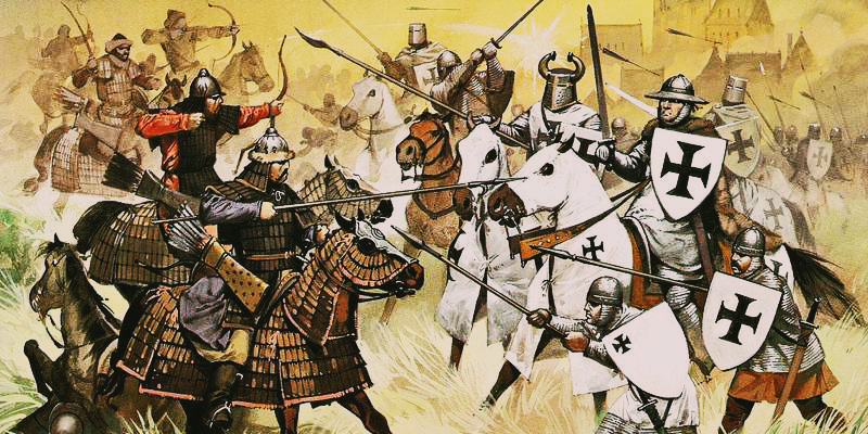 Битва монголов с объединённым Европейским войском