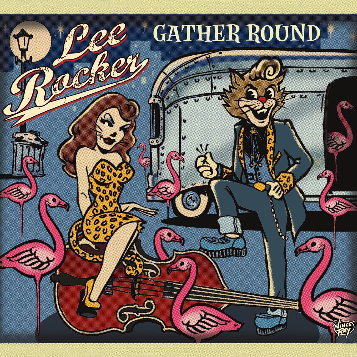 Обложка альбома Lee Rocker - Gather Round (2021) 