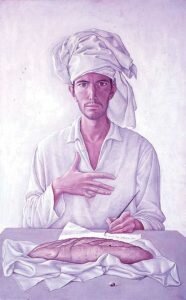 Self Portrait «Dürer» (1957) by Mati Klarwein