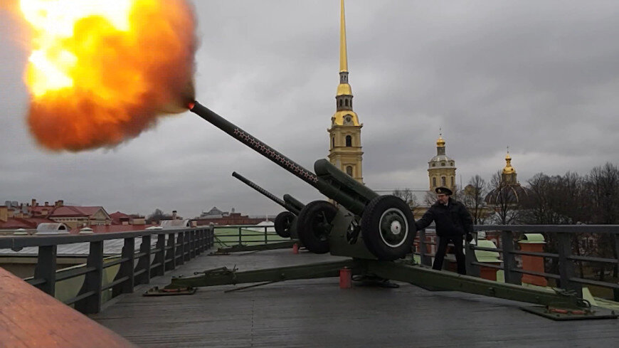 Пушка петропавловской крепости