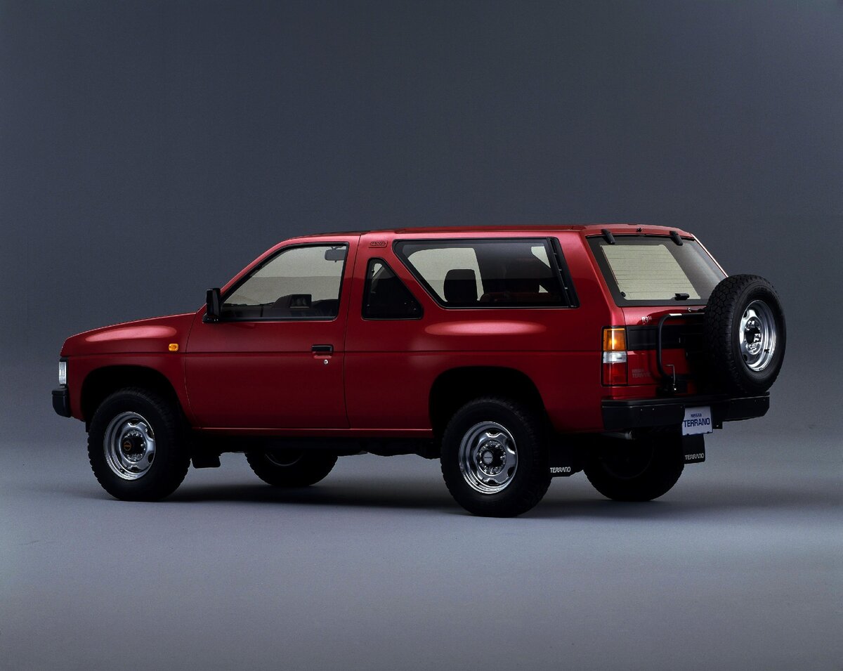 Nissan Terrano V6 R3M 2-door (WHYD21), 1986–1989. Фото: nissan-global.com / autowp.ru