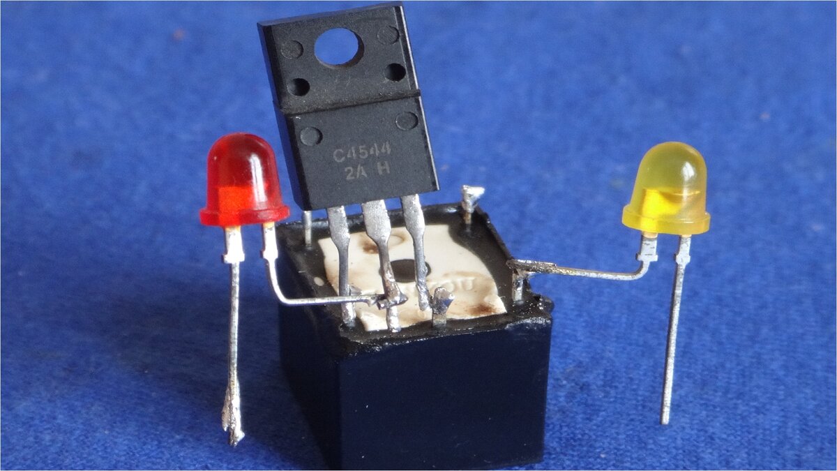 Фото-реле из трёх деталей