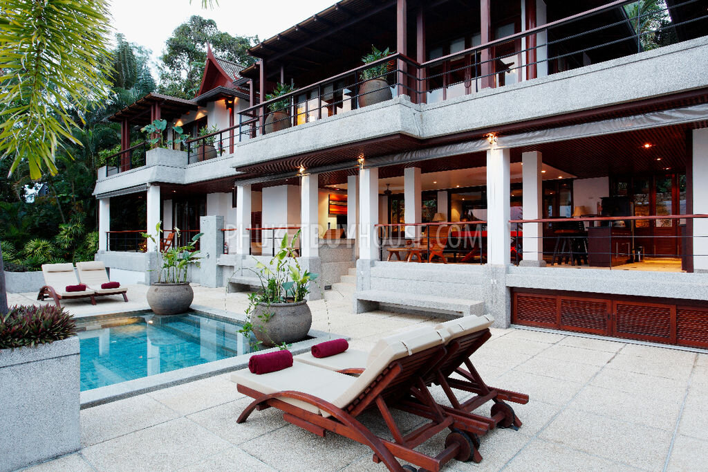 Phuket Buy House | Частная тропическая вилла на холмах Сурина с панорамным видом на море